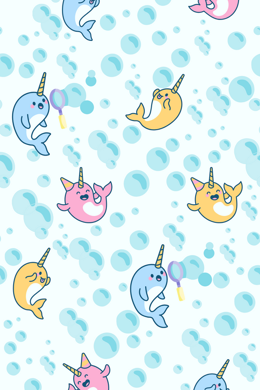 Unicorn Whales - Toddler T-Shirt